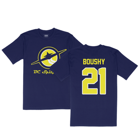 BC Spitfires Custom Player T-Shirt