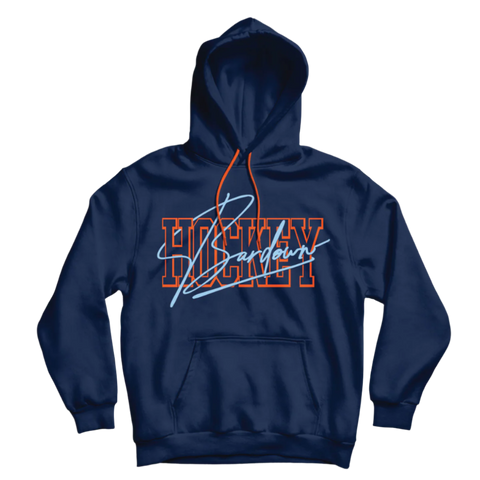 Hockey Script Hoodie