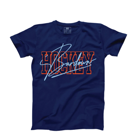 Hockey Script T-Shirt