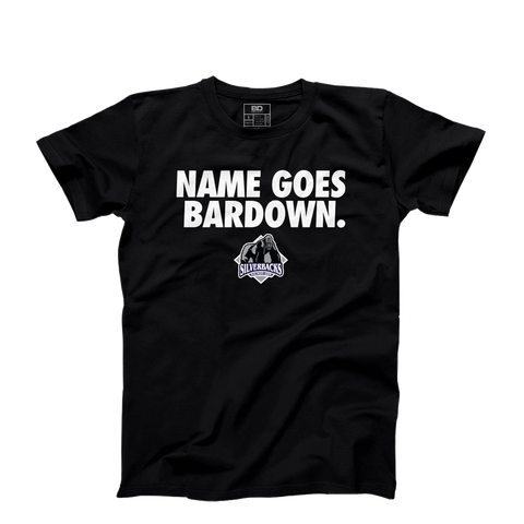 Salmon Arm Silverbacks Goes Bardown T-Shirt